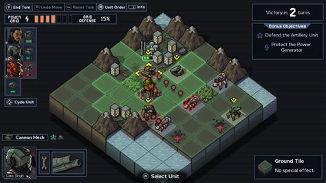 Into the Breach!  A Strategy-Driven Turn-Based Tactical Mech Mayhem