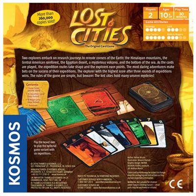 Lost Cities! A Journey into Ancient Civilizations and Strategic Card Play